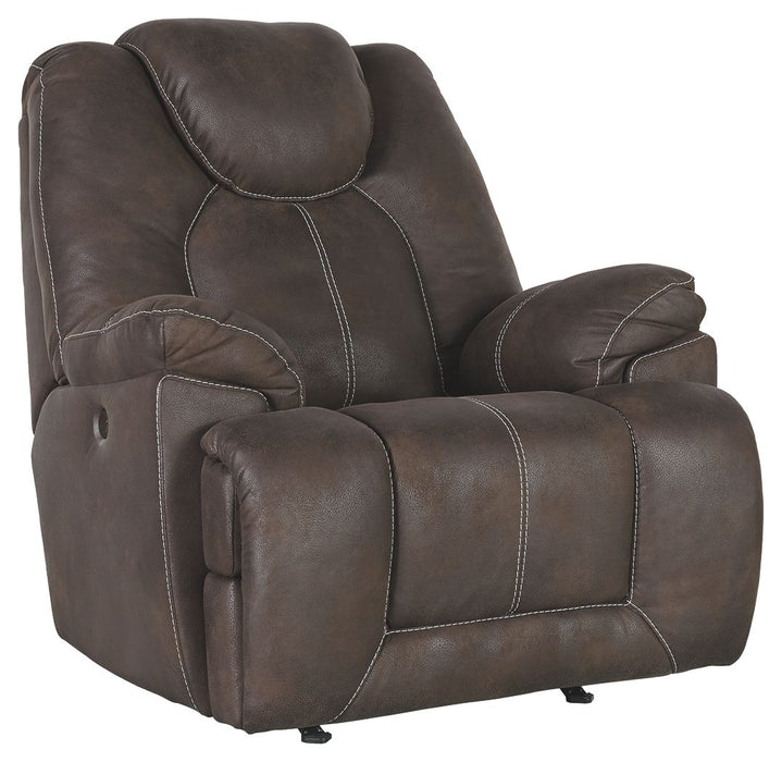 Warrior - Marrón oscuro - Sillón reclinable Power Rocker