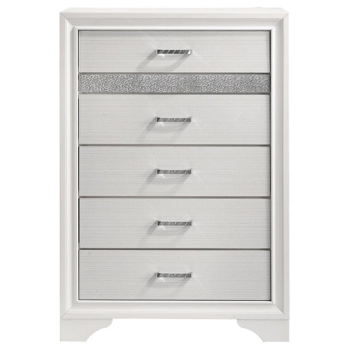 Miranda - 5-Drawer Chest Bedding & Furniture Discounters