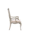 Esteban - Chair (Set of 2) - Ivory Velvet & Antique Champagne Finish Bedding & Furniture DiscountersFurniture Store in Orlando, FL