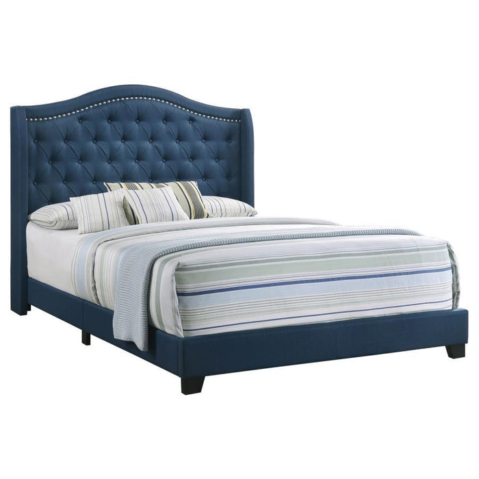 Sonoma - Headboard Bed with Nailhead Trim Bedding & Furniture Discounters