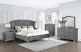 Deanna - Button Tufted Mirror Bedding & Furniture DiscountersFurniture Store in Orlando, FL