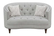 Avonlea - Upholstered Sloped Arm Loveseat Bedding & Furniture DiscountersFurniture Store in Orlando, FL