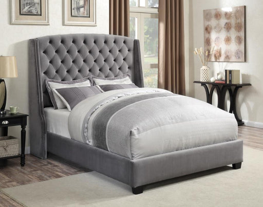 Pissarro - Tufted Upholstered Bed Bedding & Furniture DiscountersFurniture Store in Orlando, FL