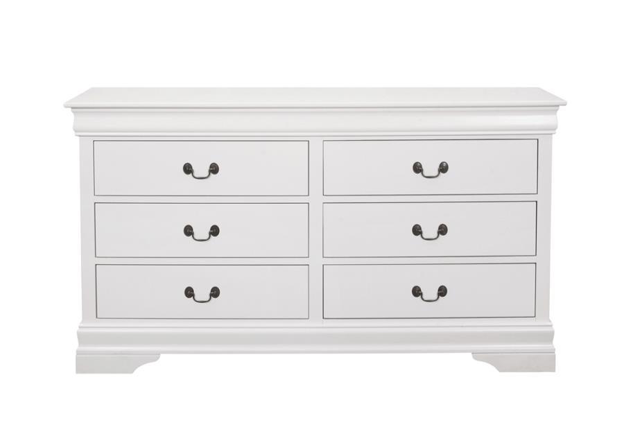 Louis Philippe - Six-drawer Dresser Bedding & Furniture DiscountersFurniture Store in Orlando, FL