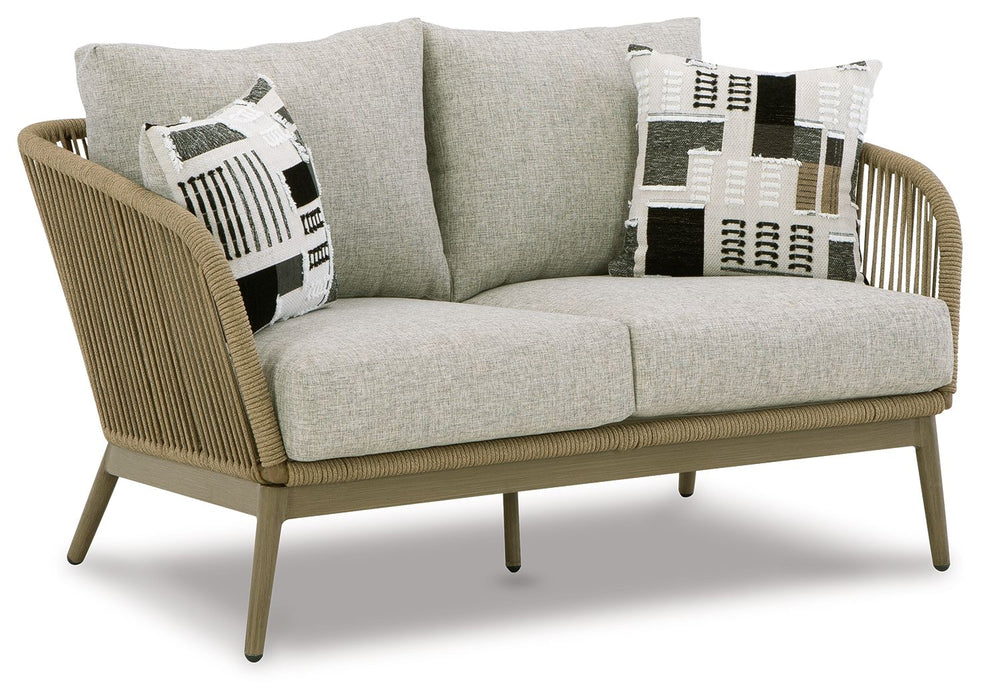 Swiss Valley - Beige - Loveseat con cojín