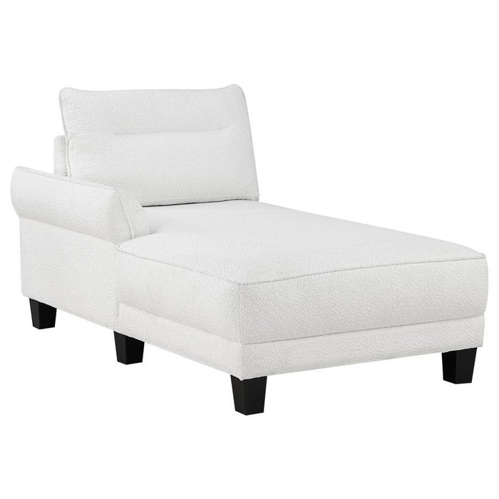 Caspian - Upholstered Curved Arms Sectional Sofa