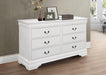 Louis Philippe - Six-drawer Dresser Bedding & Furniture DiscountersFurniture Store in Orlando, FL