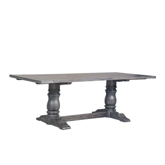 Leventis - Mesa de comedor - Gris degradado - 30"