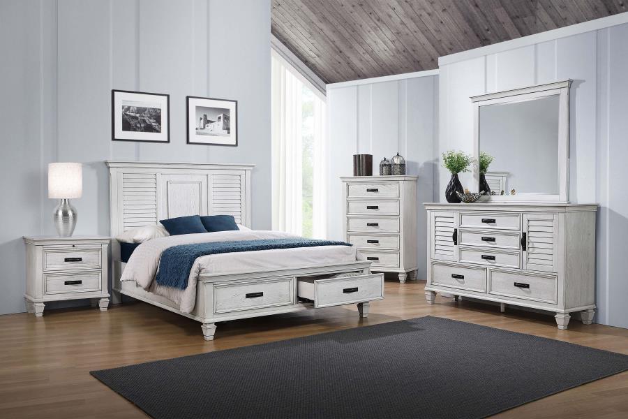 Franco - 2-drawer Nightstand Bedding & Furniture Discounters
