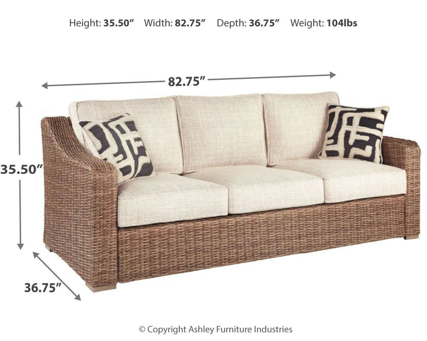 Beachcroft - Bege - 6 un. - Conjunto Lounge