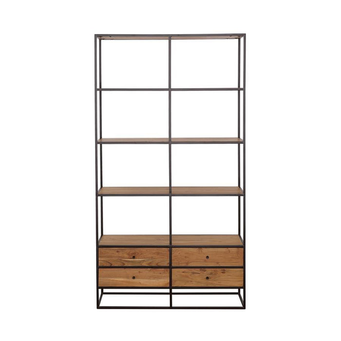 Belcroft - Etagere com 4 Gavetas - Marrom