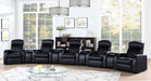 Cyrus - Home Theater Reclining Sofa Bedding & Furniture DiscountersFurniture Store in Orlando, FL