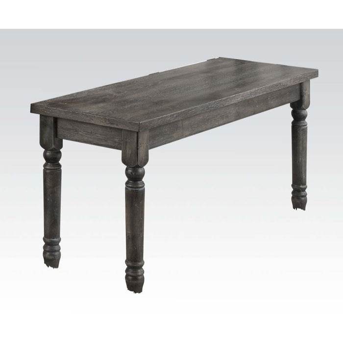 Wallace - Bench - Weathered Gray Bedding & Furniture DiscountersFurniture Store in Orlando, FL