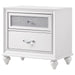 Barzini - 2-drawer Nightstand Bedding & Furniture Discounters