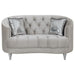 Avonlea - Upholstered Sloped Arm Loveseat Bedding & Furniture DiscountersFurniture Store in Orlando, FL