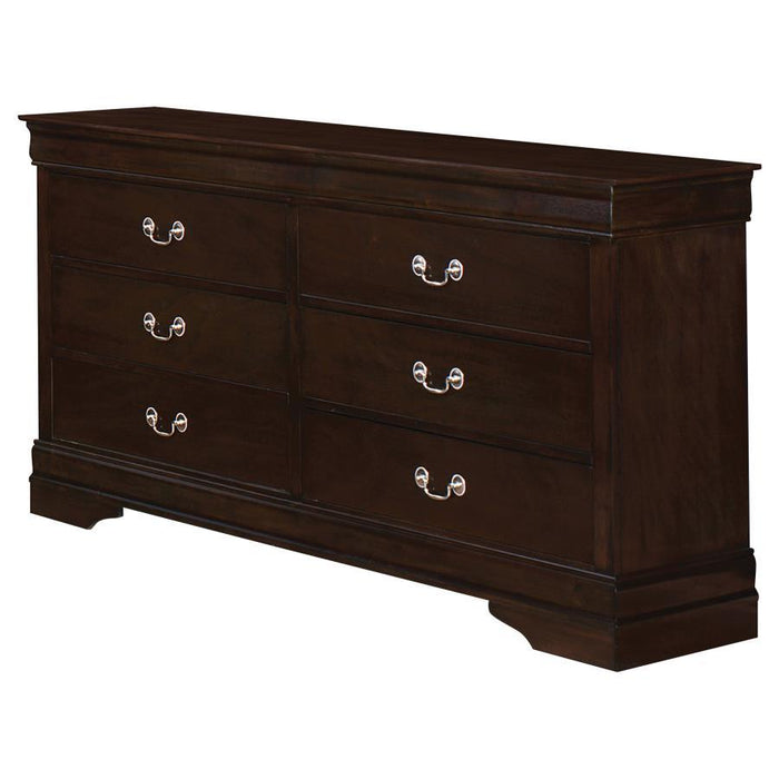 Louis Philippe - Six-drawer Dresser Bedding & Furniture DiscountersFurniture Store in Orlando, FL