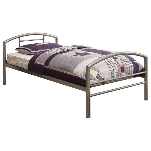 Baines - Metal Bed with Arched Headboard Bedding & Furniture DiscountersFurniture Store in Orlando, FL