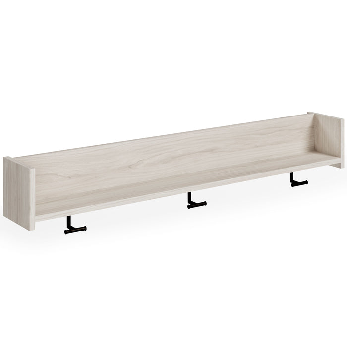 Socalle - Light Natural - Perchero De Pared Con Balda