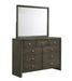 Serenity - Rectangular Dresser Mirror Bedding & Furniture Discounters