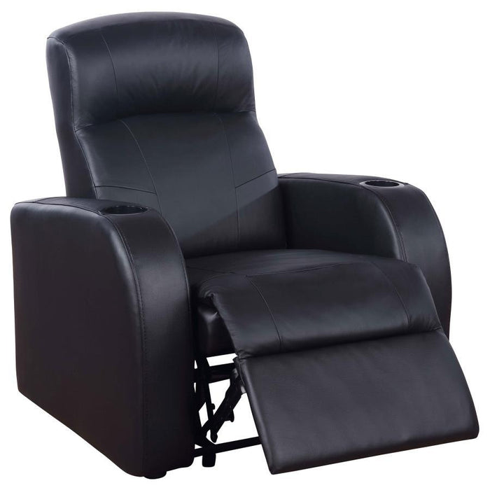 Cyrus - Sillón reclinable de cine en casa - Negro