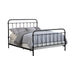 Livingston - Panel Metal Bed Bedding & Furniture Discounters