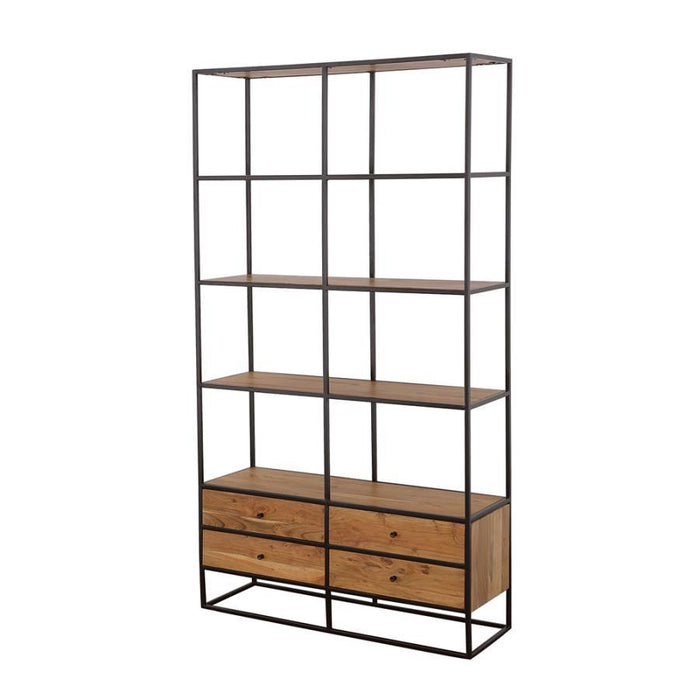 Belcroft - Etagere com 4 Gavetas - Marrom