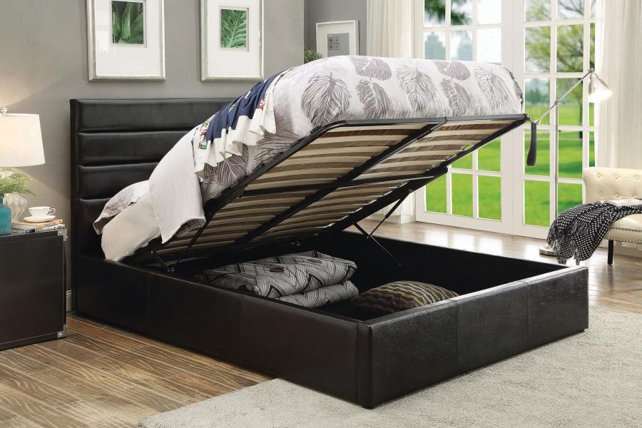 Riverbend - Upholstered Storage Bed Bedding & Furniture Discounters