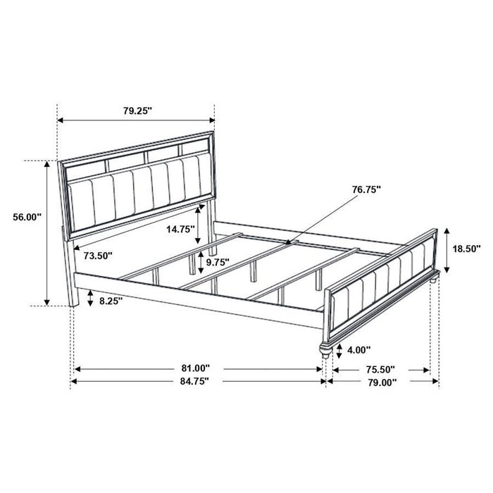 Barzini - Upholstered Bed Bedding & Furniture DiscountersFurniture Store in Orlando, FL