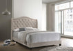 Sonoma - Headboard Bed with Nailhead Trim Bedding & Furniture Discounters