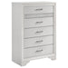 Miranda - 5-Drawer Chest Bedding & Furniture Discounters