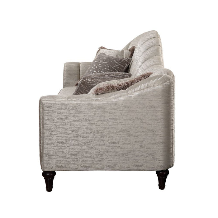 Athalia - Loveseat - Pérola Cintilante